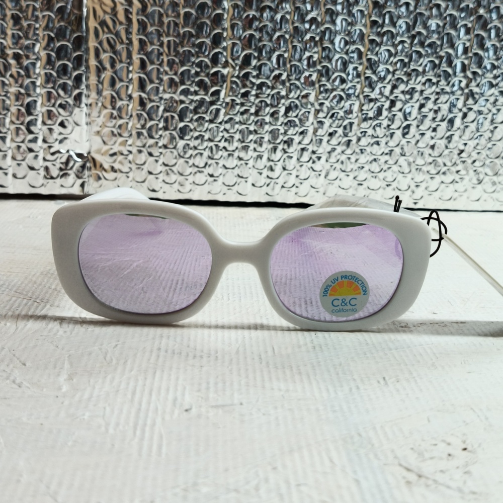 C&C California Pink Mirror Sunglasses